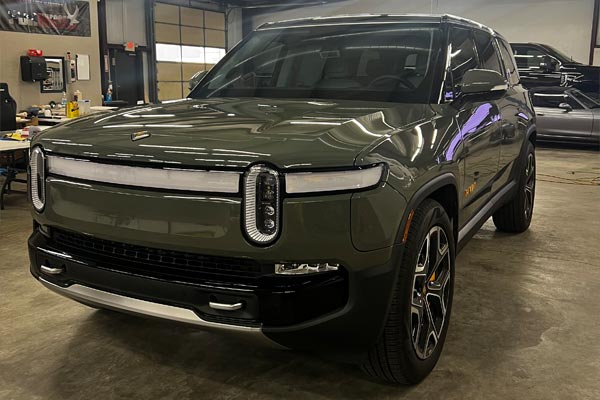 Rivian vehicle service